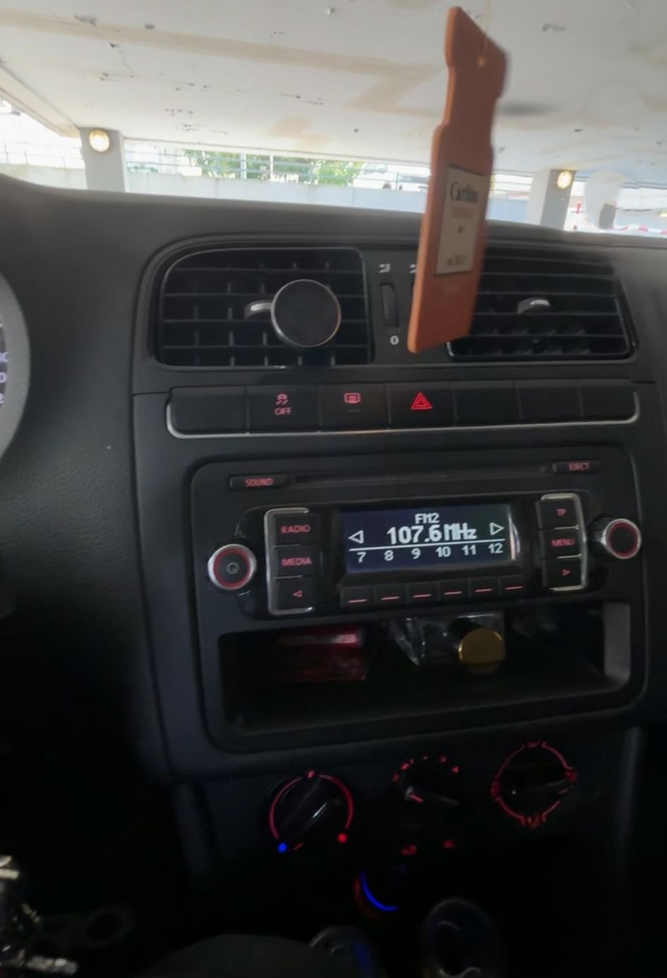 CarPlay Volkswagen Polo IV 2008 Umbau Vorher