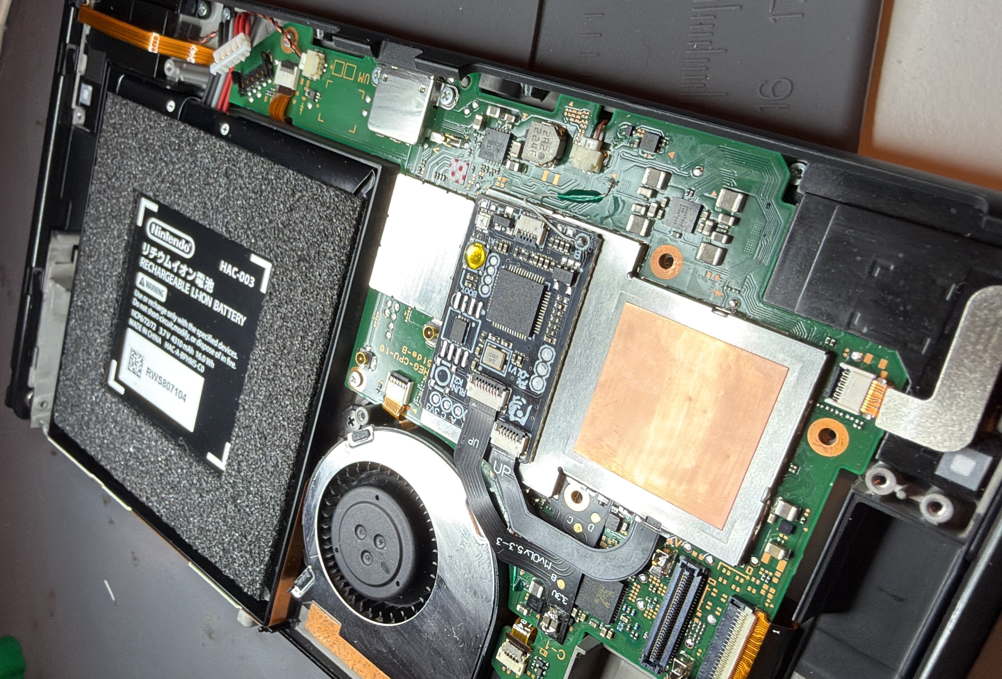 Switch OLED ModChip Einbau