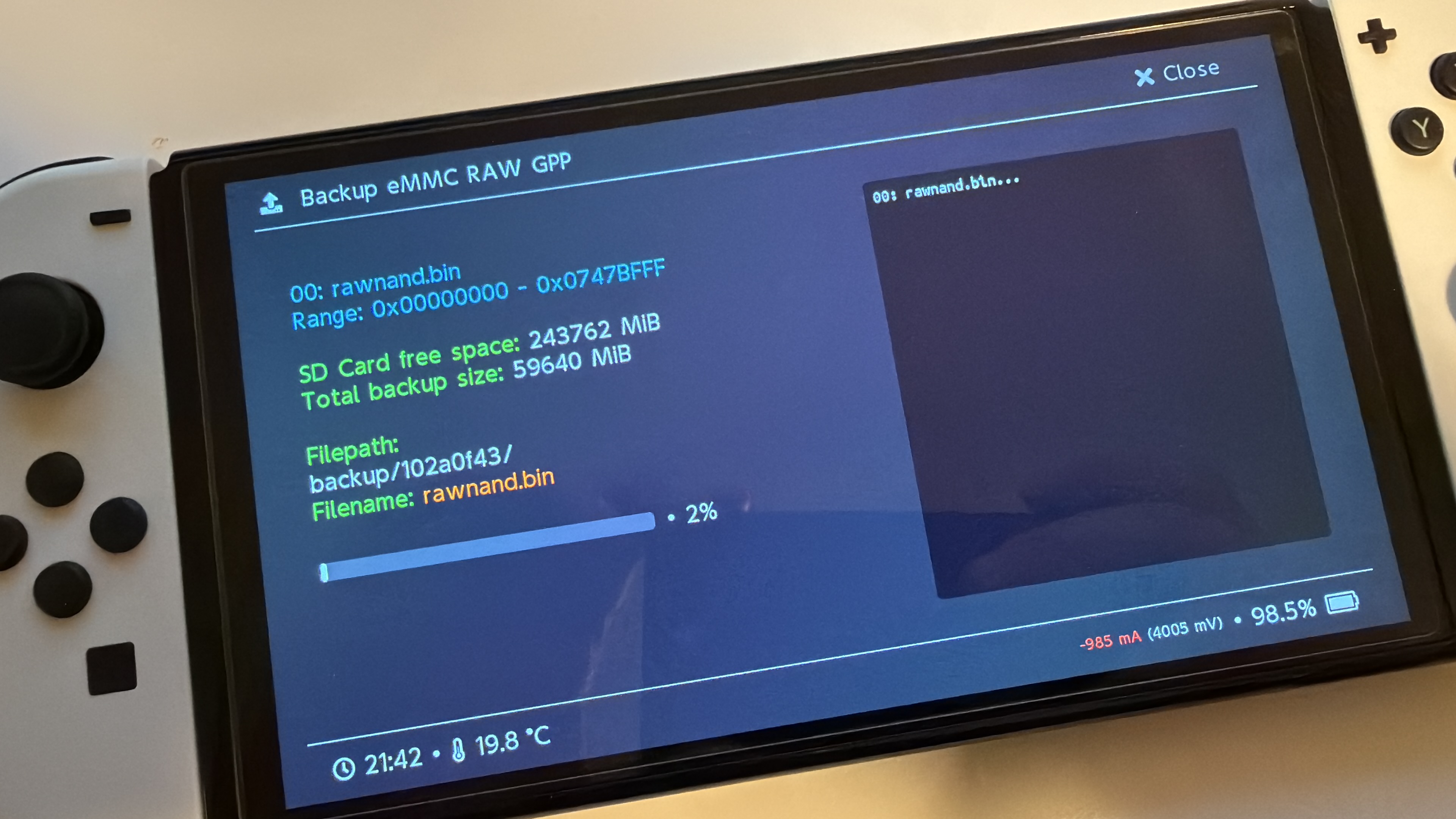 Switch OLED ModChip Einbau 1
